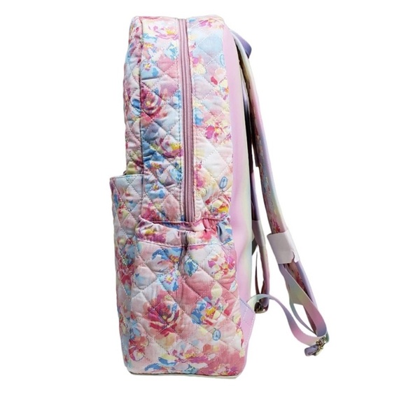 Luv Betsey Johnson floral backpack with pouch - Picture 2 of 5